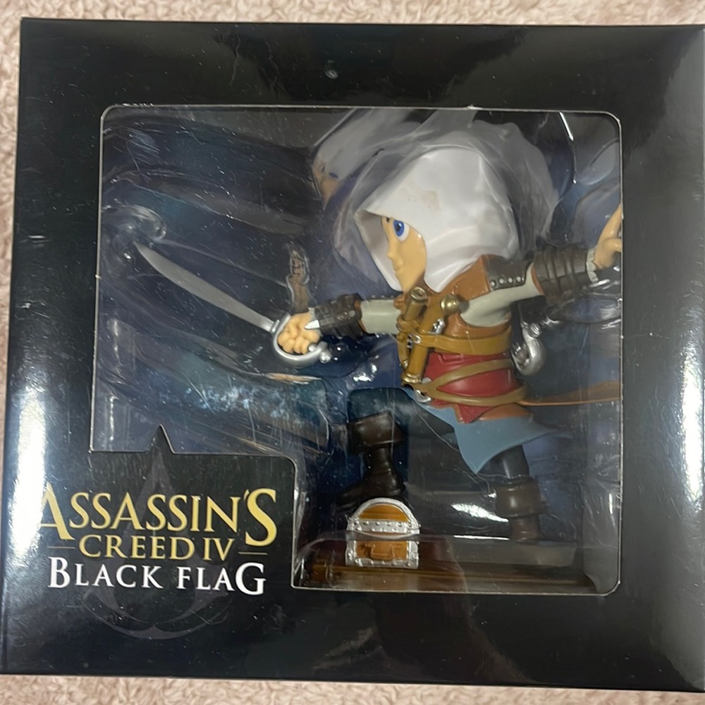 Assassins creed IV black flag, new on box action figure